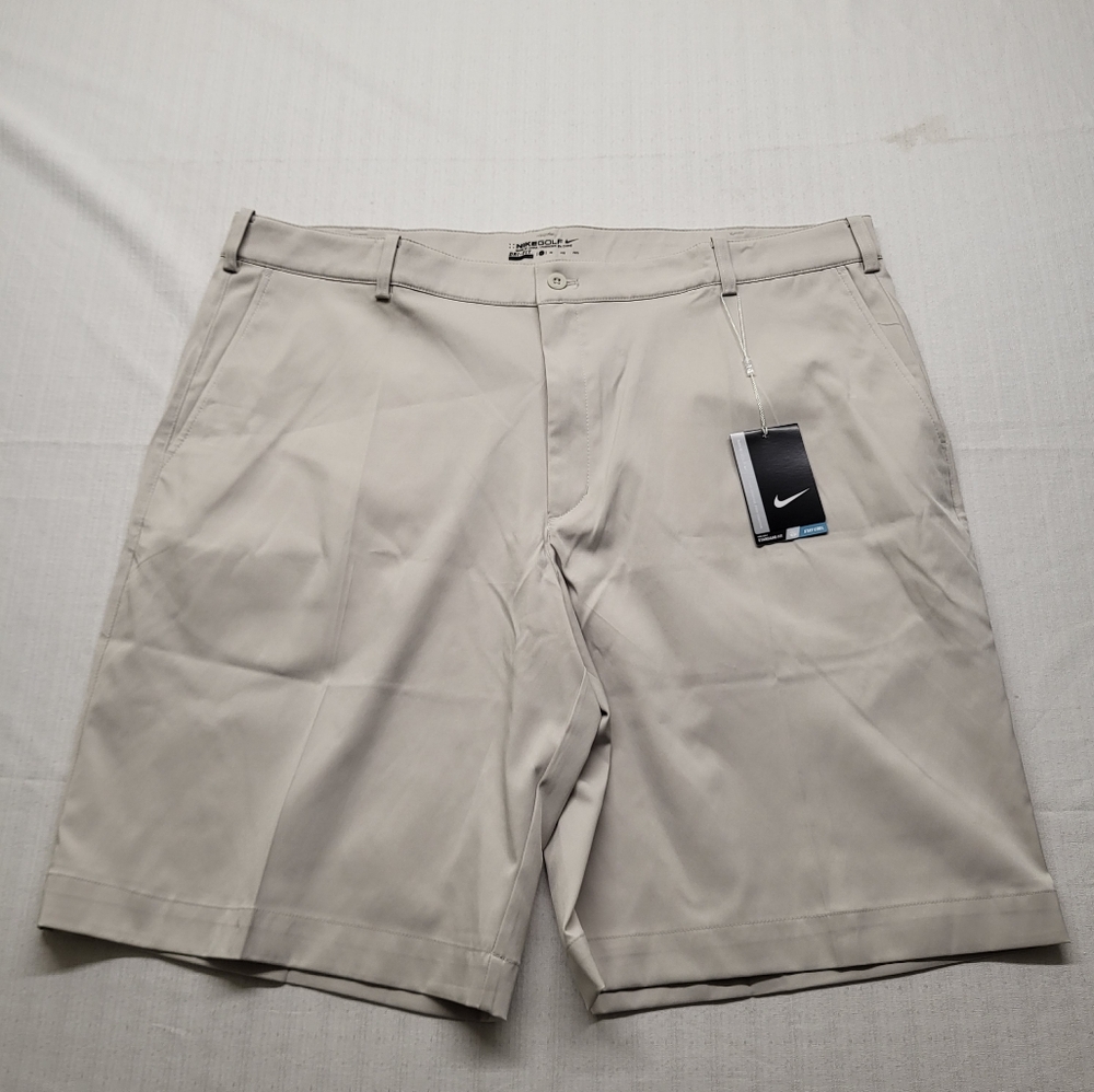 Nike Dri Fit Flex Golf Shorts Mens 41 11 Inch Beige Performance Stretch Outdoor